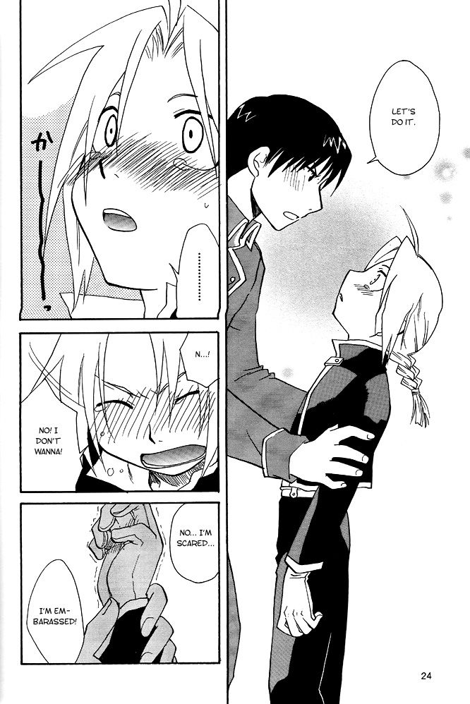 [Daen (Konboi Chouchou)] Koi o Suru (Fullmetal Alchemist) [English] [Central Library] - Page 23