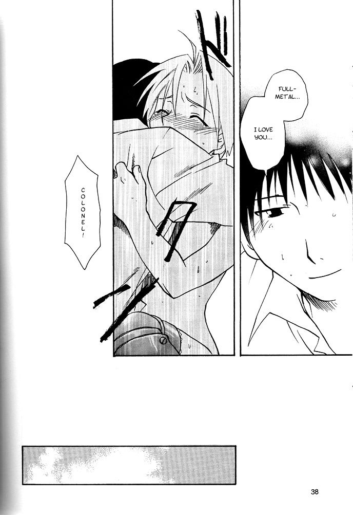 [Daen (Konboi Chouchou)] Koi o Suru (Fullmetal Alchemist) [English] [Central Library] - Page 37