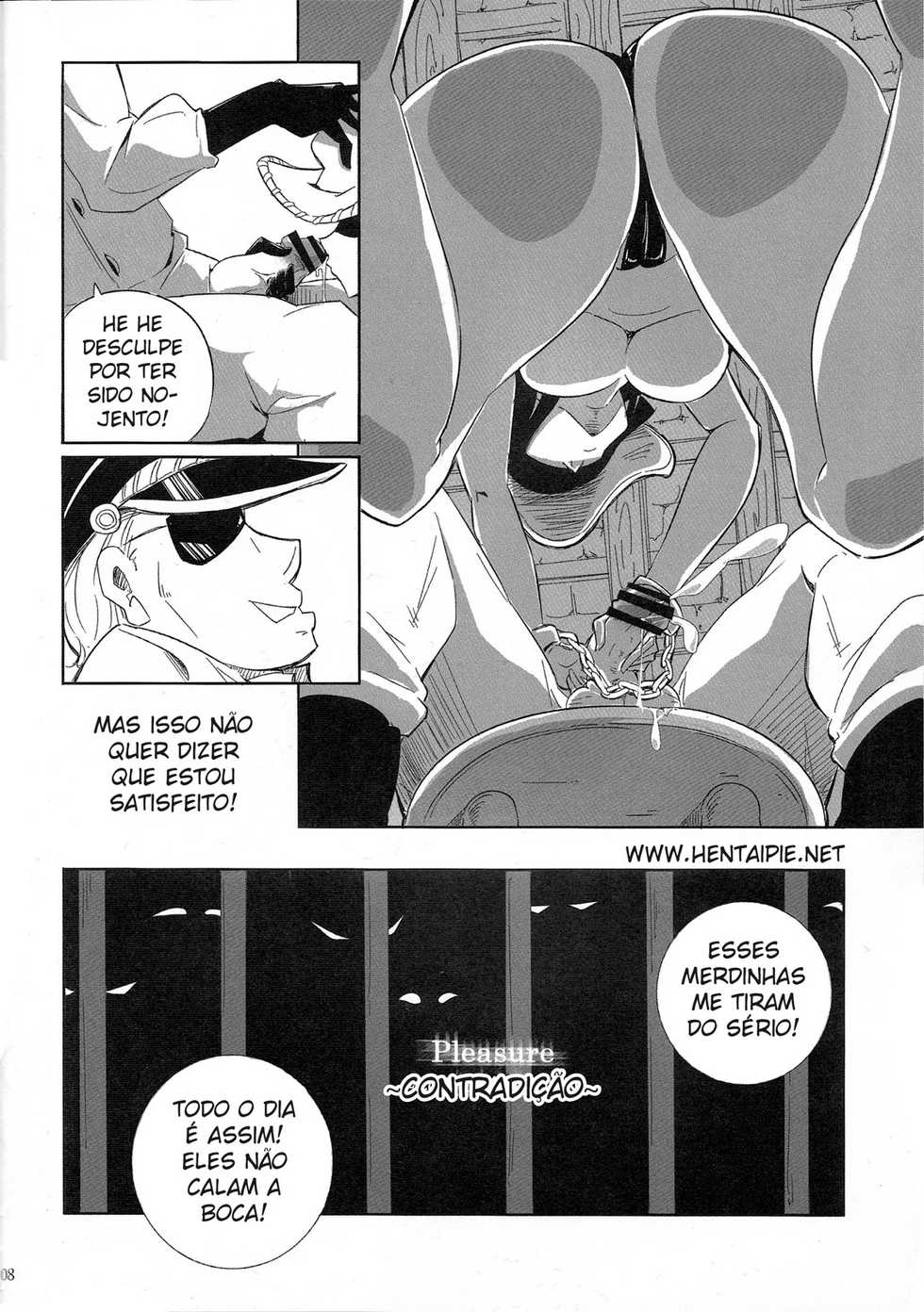 (C77) [Sato Samitt (Satomi Sato)] Pleasure (One Piece‎) [Portuguese-BR] [HentaiPie] - Page 7