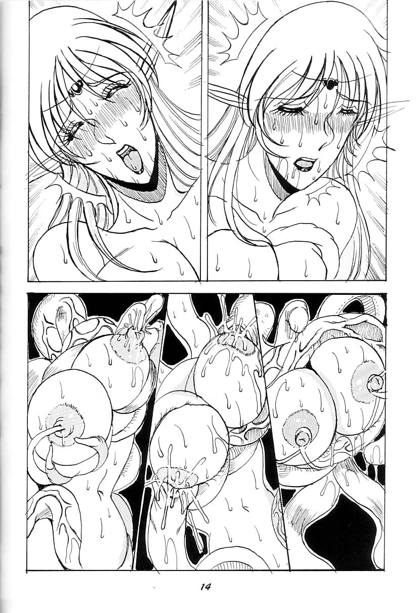 (C66) [WHITE ELEPHANT (Mizukami Yuuki)] Kyouen no Elf ~Shokushu Mashima Lodoss~ (Record of Lodoss War) - Page 13