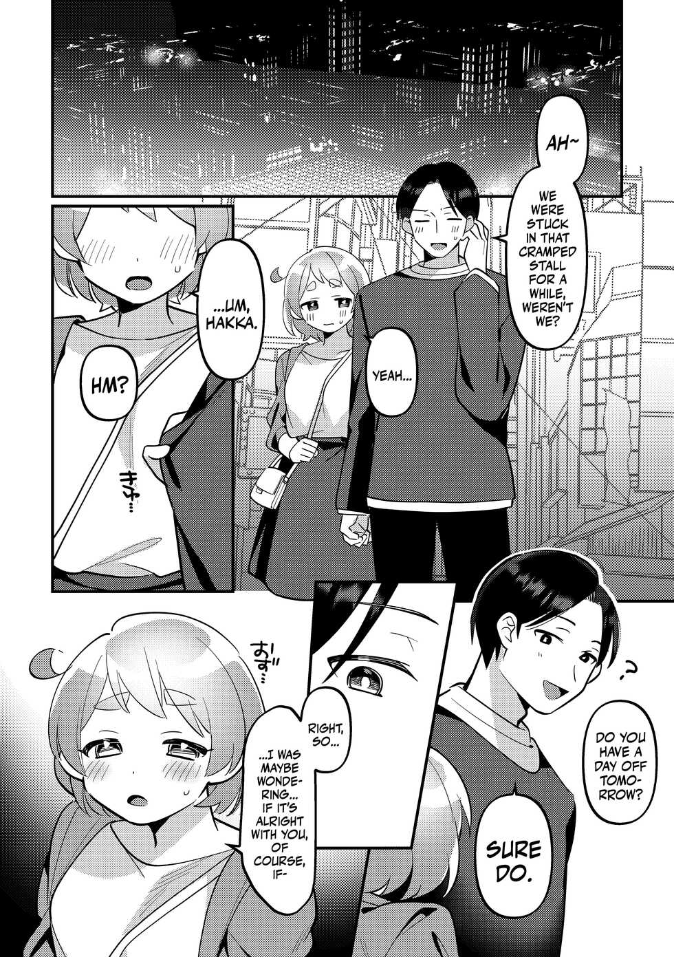 [Toketa Ice no Futa no Ura (Sakuraba Rokusuke)] Date-Chuu, Futari de Kossori xxx Suru Kai | Secretly Doing This And That With My Futanari Girlfriend During A Date [English] [Mr_Person] [Digital] - Page 28