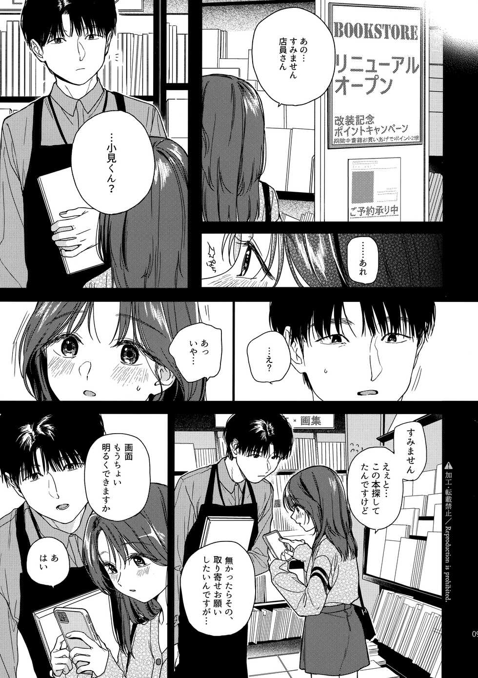 (COMIC1☆21) [smooth (Nakamura Kuzuyu)] Karisome no Hito - Page 8