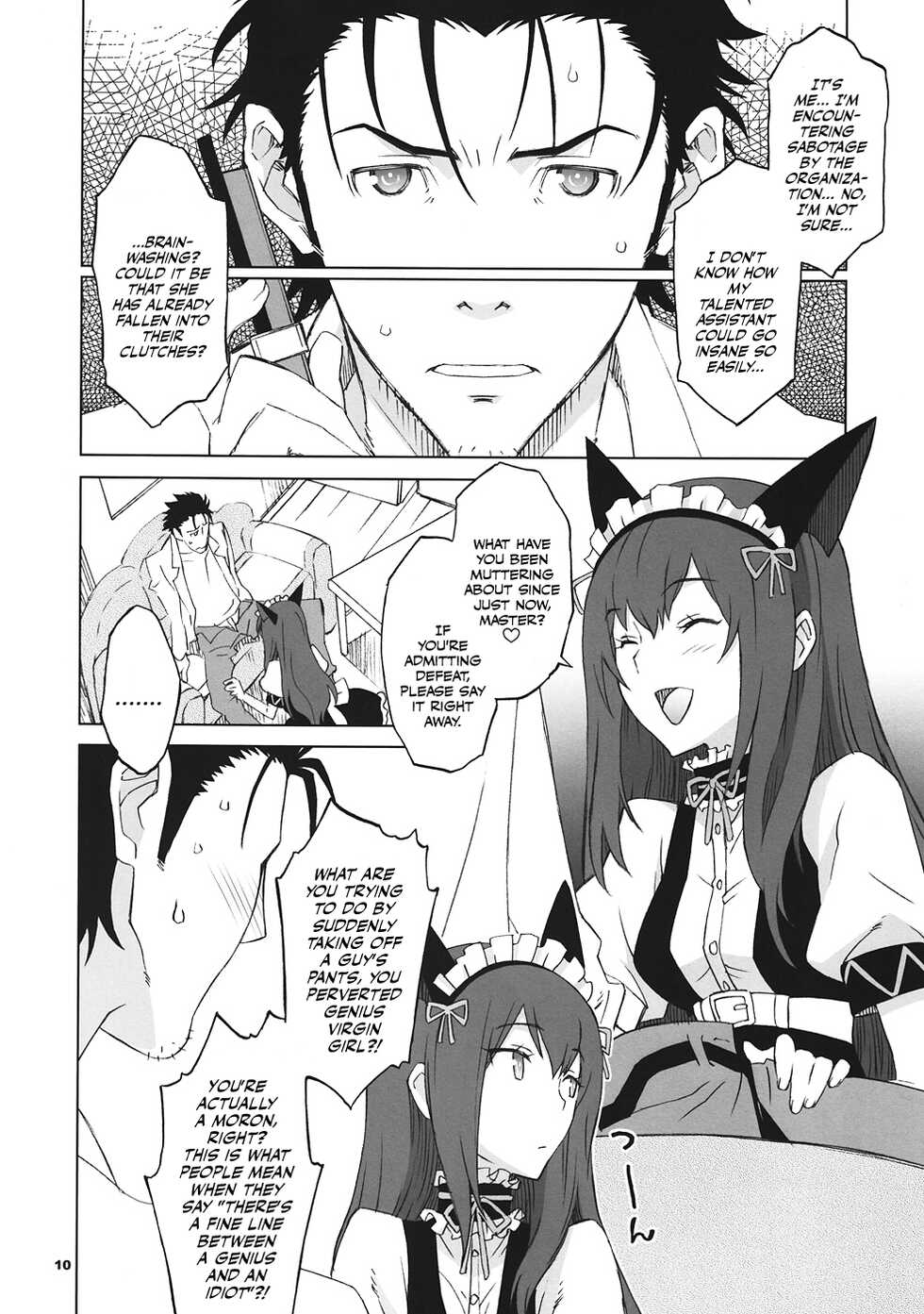 (C82) [Wagamama Dou (Syowmaru, NIO)] Sitainsu;Kedo 04 (Steins;Gate) [English] [Rinruririn] - Page 9