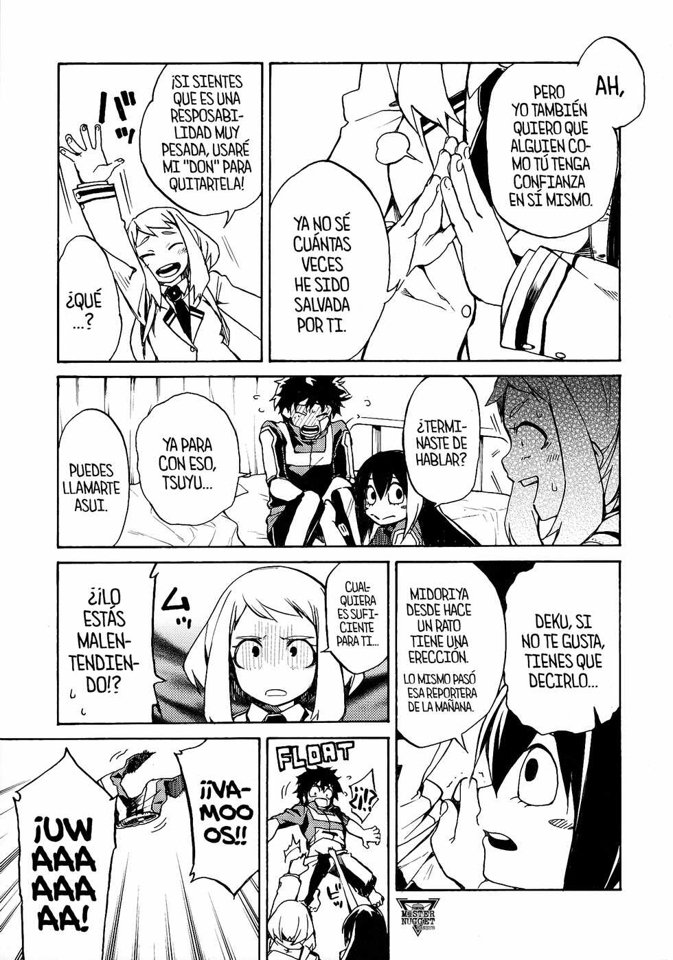 (C90) [ARKADIA (Takenaka Hideo)] Ukiseikou (Boku no Hero Academia) [Spanish] [Mr. Nugget] - Page 10