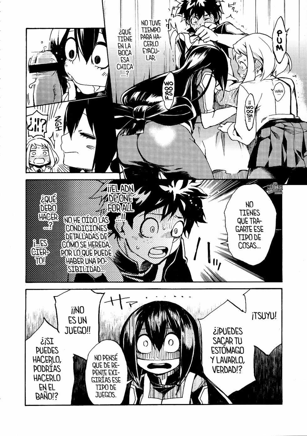 (C90) [ARKADIA (Takenaka Hideo)] Ukiseikou (Boku no Hero Academia) [Spanish] [Mr. Nugget] - Page 13