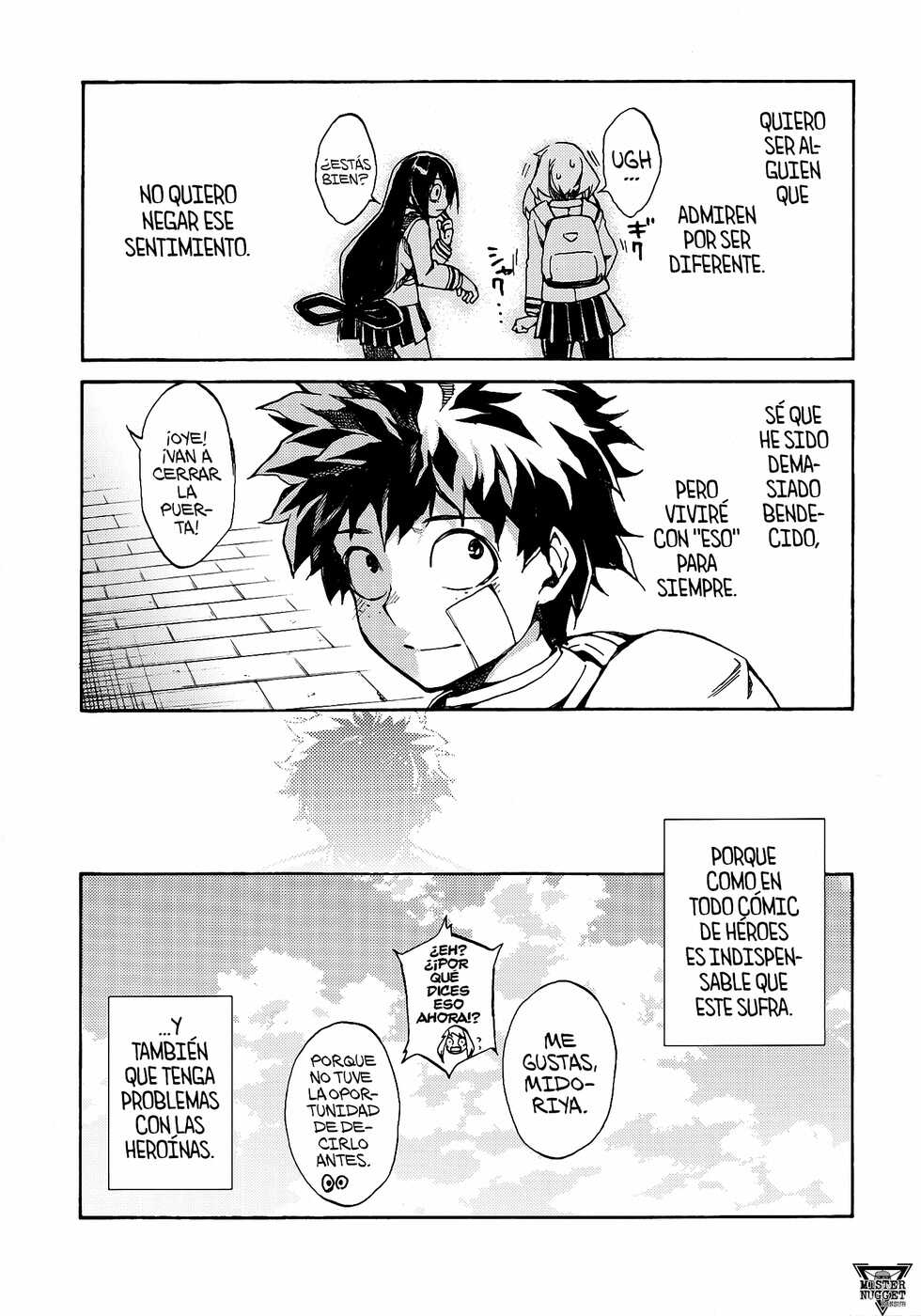 (C90) [ARKADIA (Takenaka Hideo)] Ukiseikou (Boku no Hero Academia) [Spanish] [Mr. Nugget] - Page 24