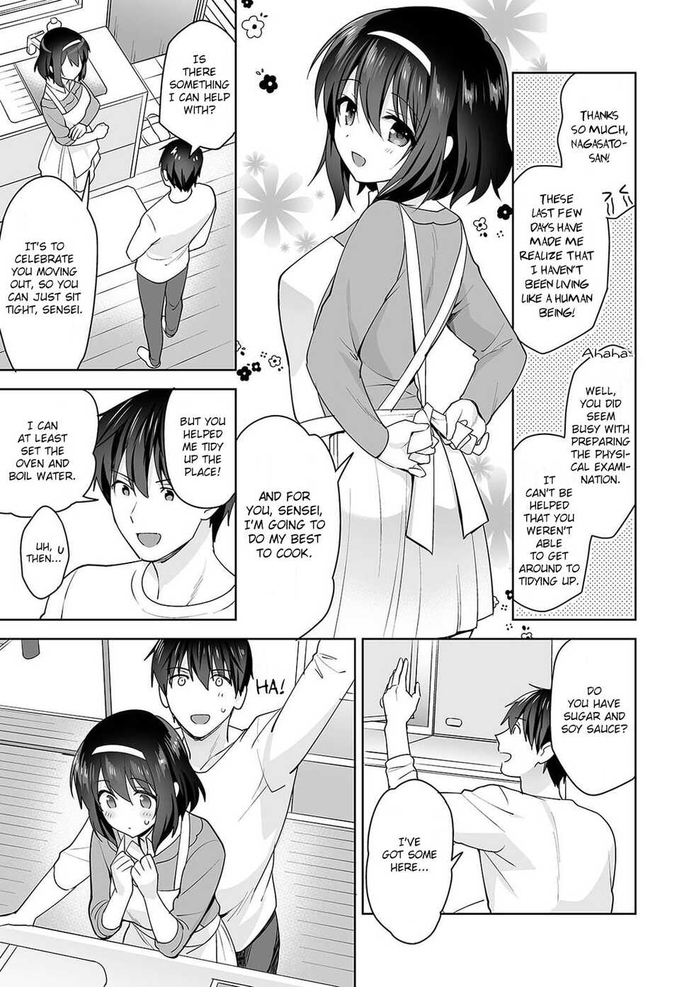 [Fuyuichi Monme] Amayakashi Jouzu no Nagasato-san ~Hokenshitsu de Yoshi Yoshi Ecchi!~ Ch. 10 (COMIC Ananga Ranga Vol. 71) [English] [Fozufy] - Page 6