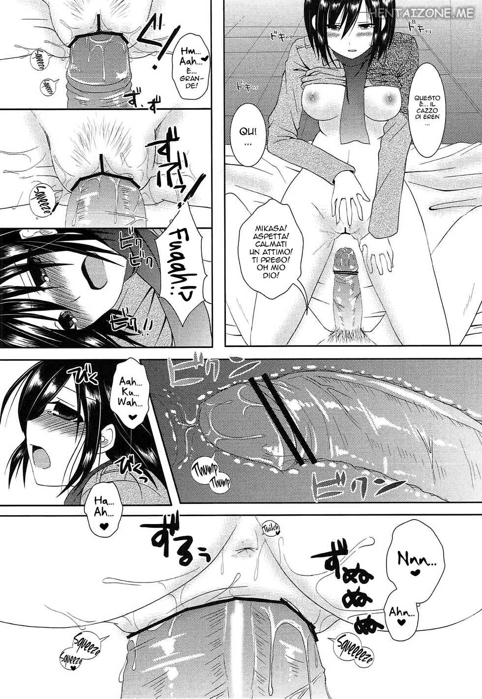 (C84) [Yururiya. (Fuyutsumi Chiaki)] Kinkyuu Shirei! | Emergenza Sanitaria (Shingeki no Kyojin) [Italian] - Page 28