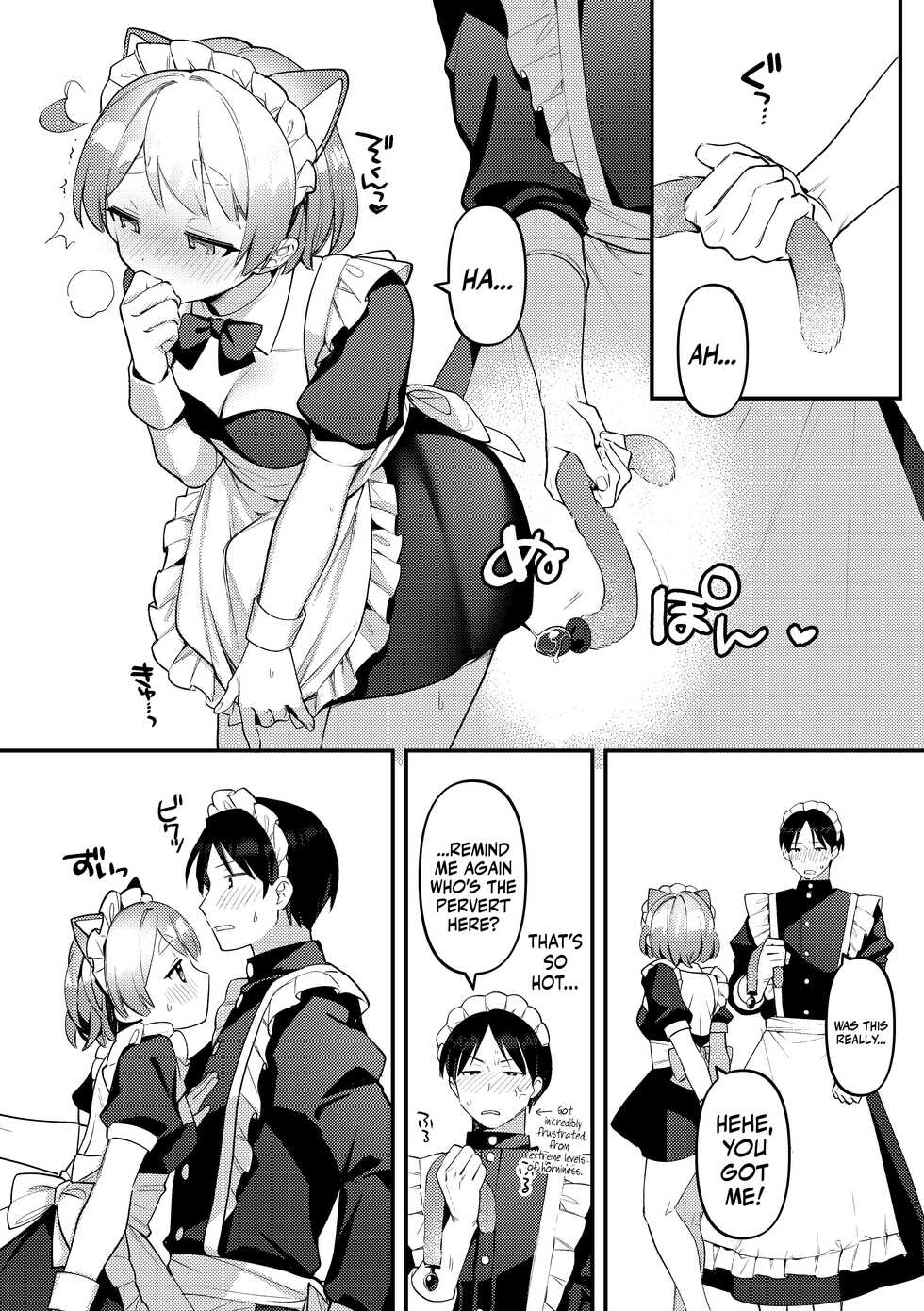 [Toketa Ice no Futa no Ura (Sakuraba Rokusuke)] Futanari Maid no Kanojo ni Gohoushi Sareru Kai | Servicing My Futanari Maid Girlfriend [English] [Mr_Person] [Digital] - Page 11