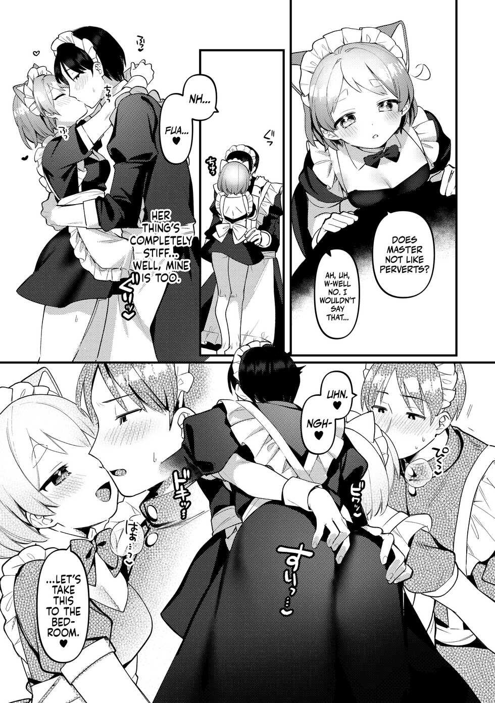 [Toketa Ice no Futa no Ura (Sakuraba Rokusuke)] Futanari Maid no Kanojo ni Gohoushi Sareru Kai | Servicing My Futanari Maid Girlfriend [English] [Mr_Person] [Digital] - Page 12