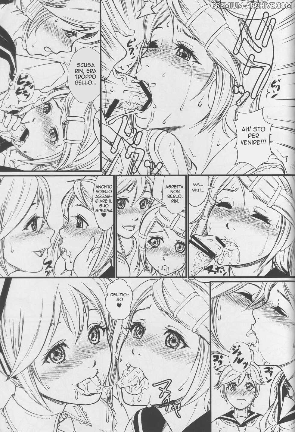 (C77) [Doku Sasori (Takeuchi Reona)] Utahime no Yume | Il Sogno della Diva (Vocaloid) [Italian] - Page 13