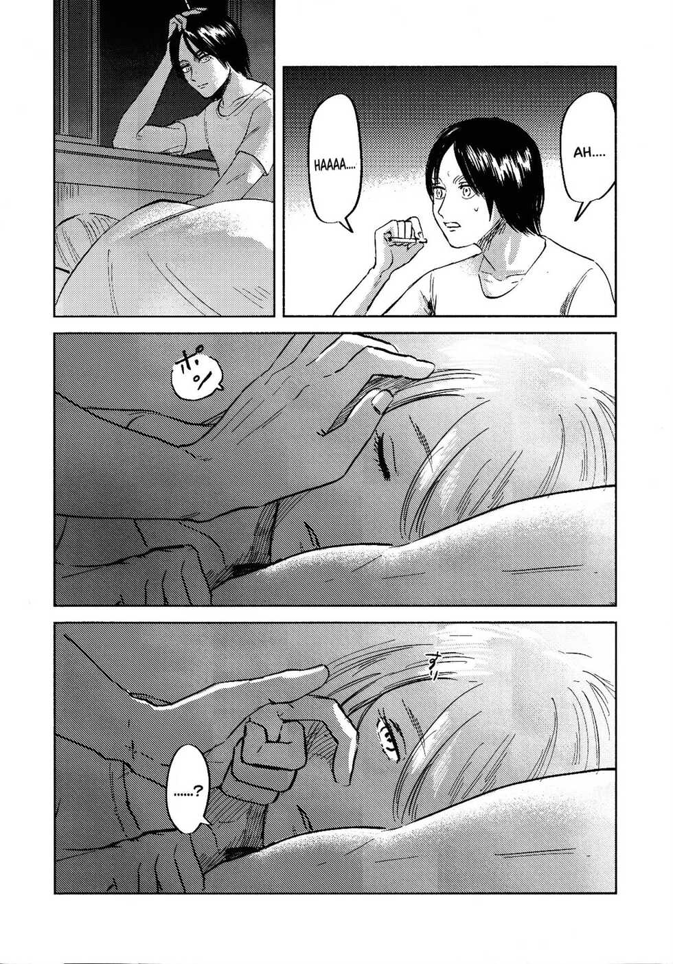 (Dai 25 Kai Hekigai Chousa Haku) [bin (Enko)] Ryuseigun ni Oyasumi | A Good Night For a Meteor Shower (Shingeki no Kyojin) [Portuguese-BR] - Page 29