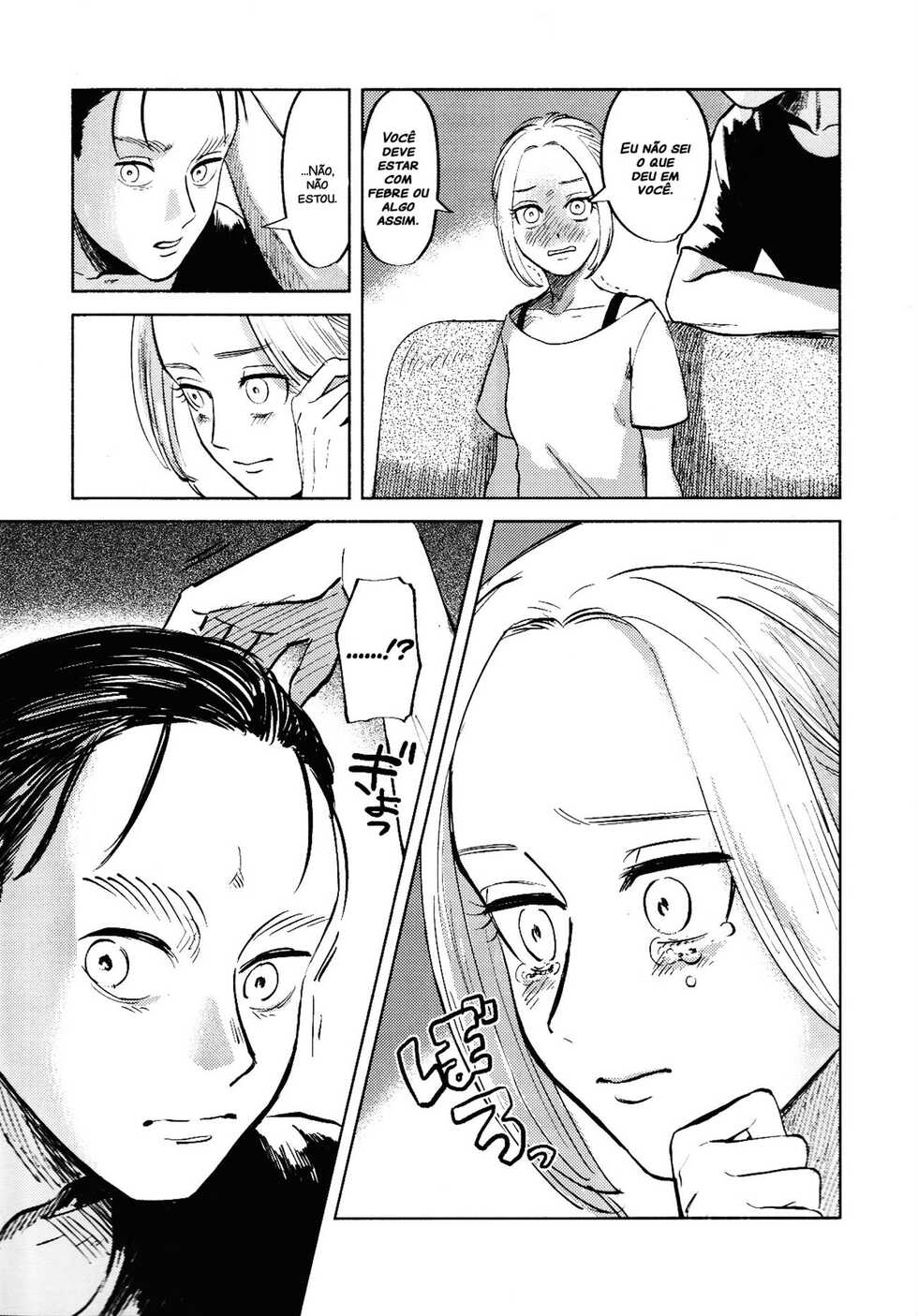 (Dai 25 Kai Hekigai Chousa Haku) [bin (Enko)] Ryuseigun ni Oyasumi | A Good Night For a Meteor Shower (Shingeki no Kyojin) [Portuguese-BR] - Page 37
