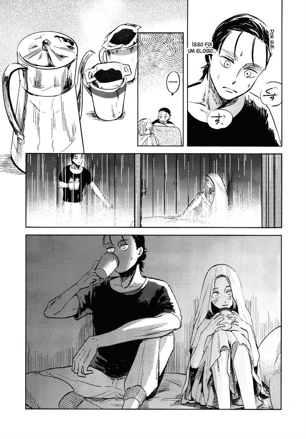 (Dai 25 Kai Hekigai Chousa Haku) [bin (Enko)] Ryuseigun ni Oyasumi | A Good Night For a Meteor Shower (Shingeki no Kyojin) [Portuguese-BR] - Page 38