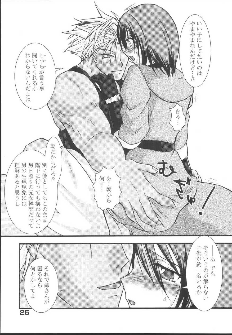 (C67) [KKI (Kogma Pierre)] Tokihanatsu × Tokihanate (King of Fighters) - Page 24