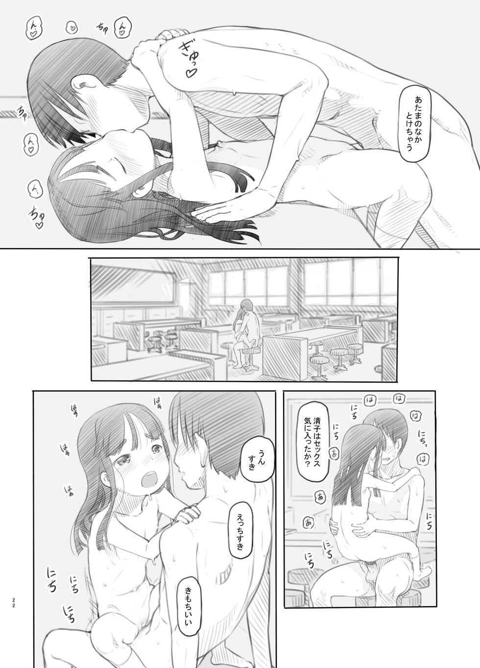 [Kuromahou Kenkyuujo (Nukaji)] Saimin Shippai - Sensei wa Dou Shiyou mo Nai Baka desu [Digital] - Page 22