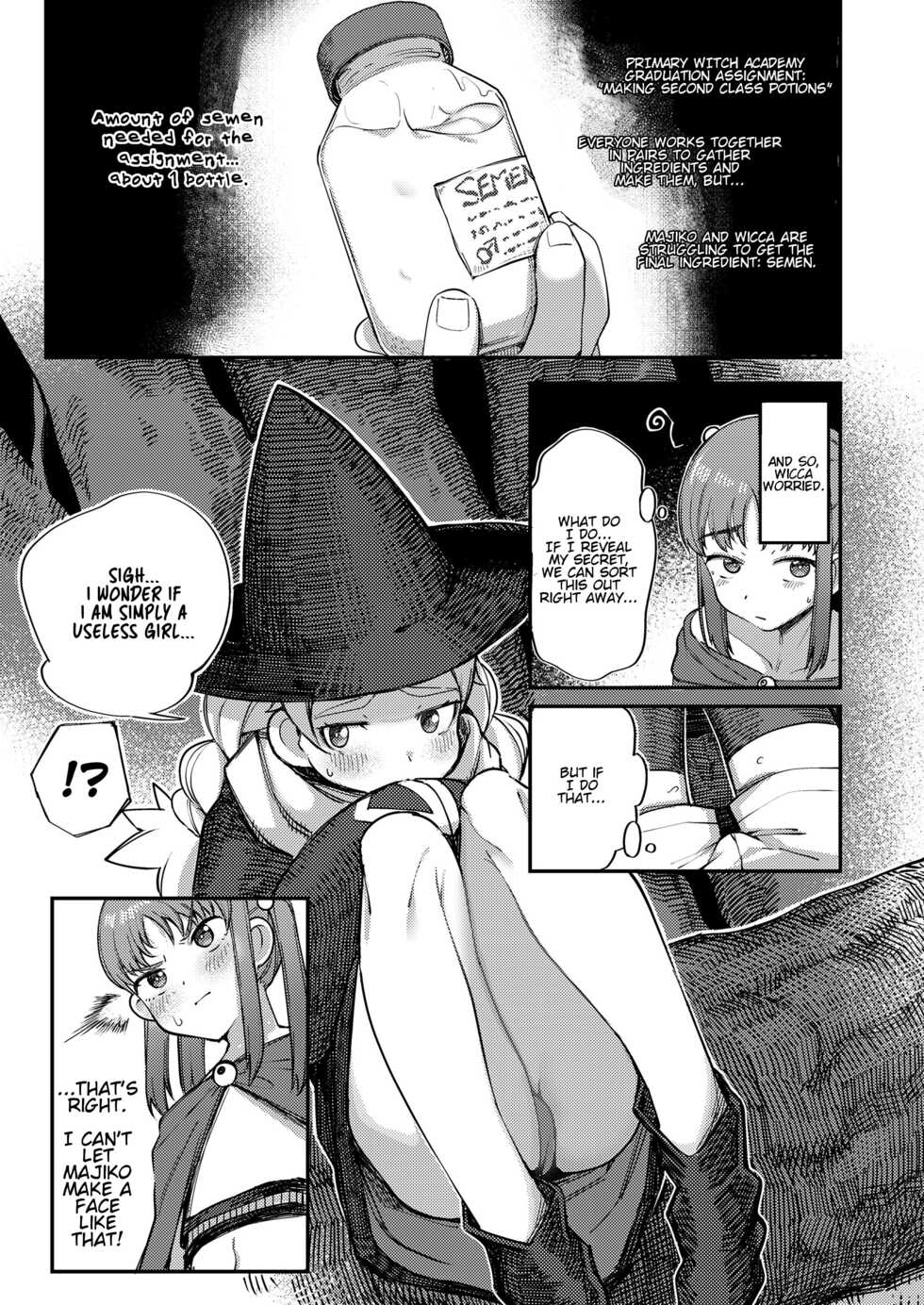 [Toriburi] Tanoshiku Ganbaru! Majo Minarai | Having Fun and Trying Our Best! Witch Apprentice (COMIC LO 2023-01) [English] [fanoneanong] [Digital] - Page 3