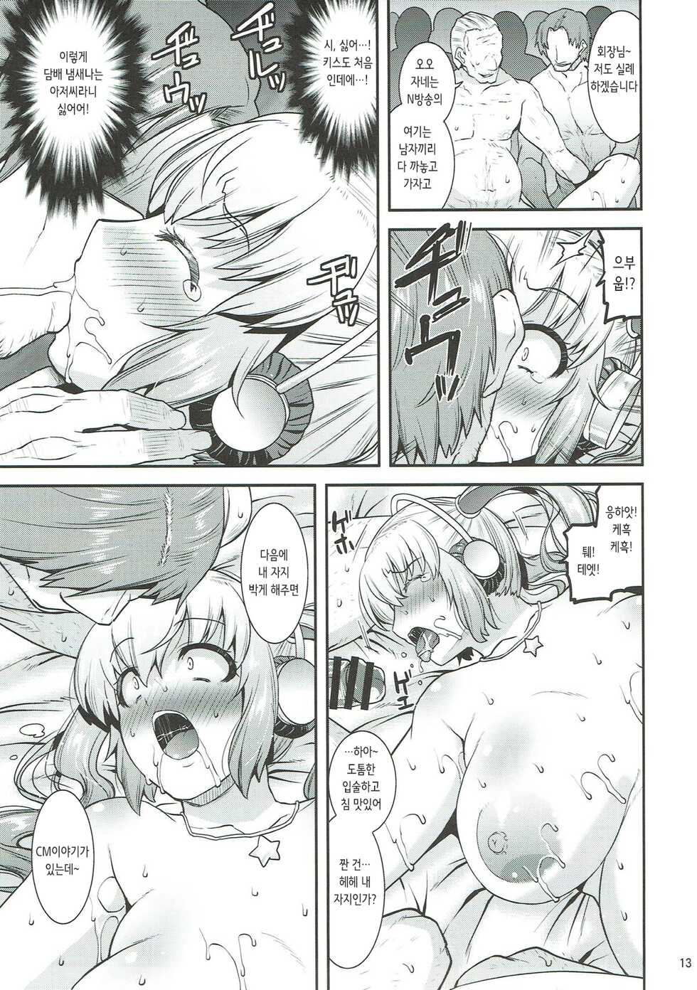 (C93) [gos to vi (Utamaro)] Nikunaburi | 고기 희롱 (Super Sonico) [Korean] - Page 13