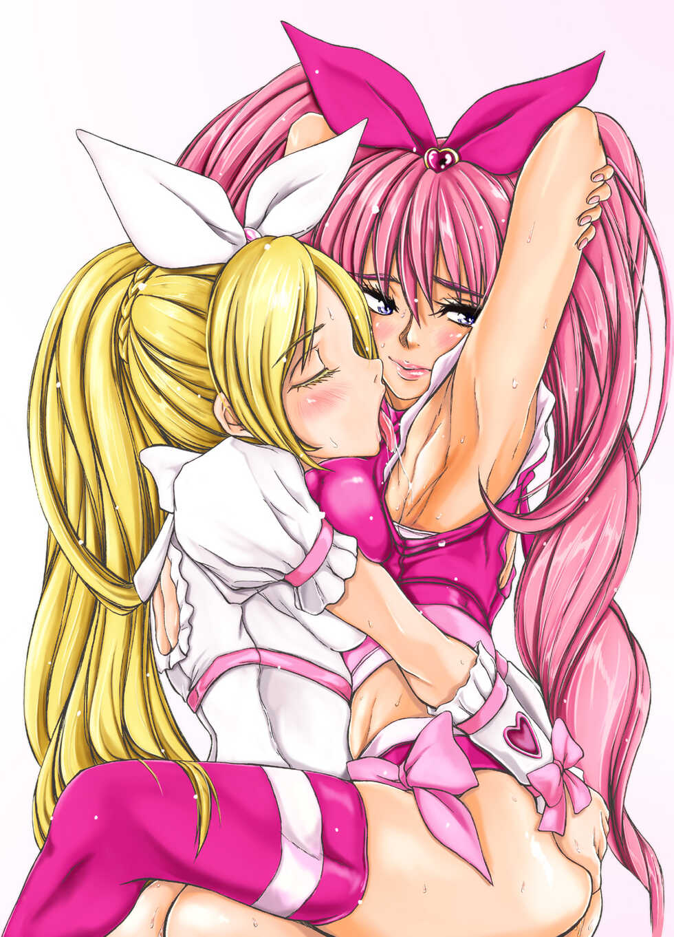 [Sekai Kakumei Club (Ozawa Reido)] Keiyaku suru nara Anshin to Jisseki no TO-A Mahou Shoujo o (Suite Precure) [Digital] - Page 37