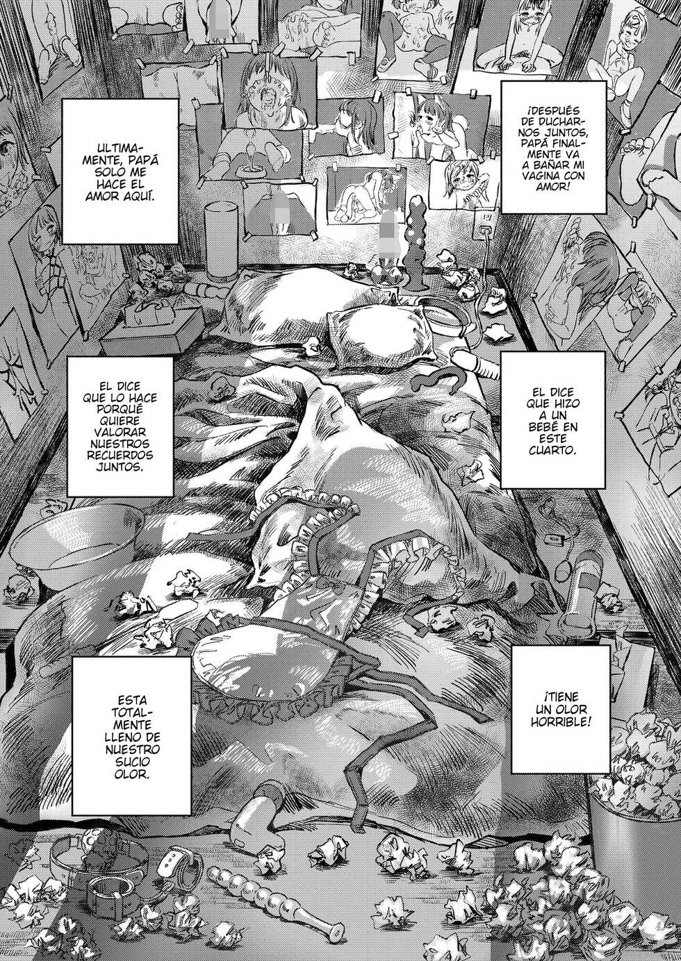 [Oekaki Ojisan] Mayura, Papa no Daisuki | Mayura Loves Daddy! (COMIC LO 2022-09) [Spanish] [elmodela8] [Digital] - Page 13