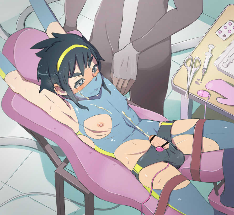 [Pes] Teki ni Tsukamari Ryoujoku Sareru Hero Shounen - Page 10