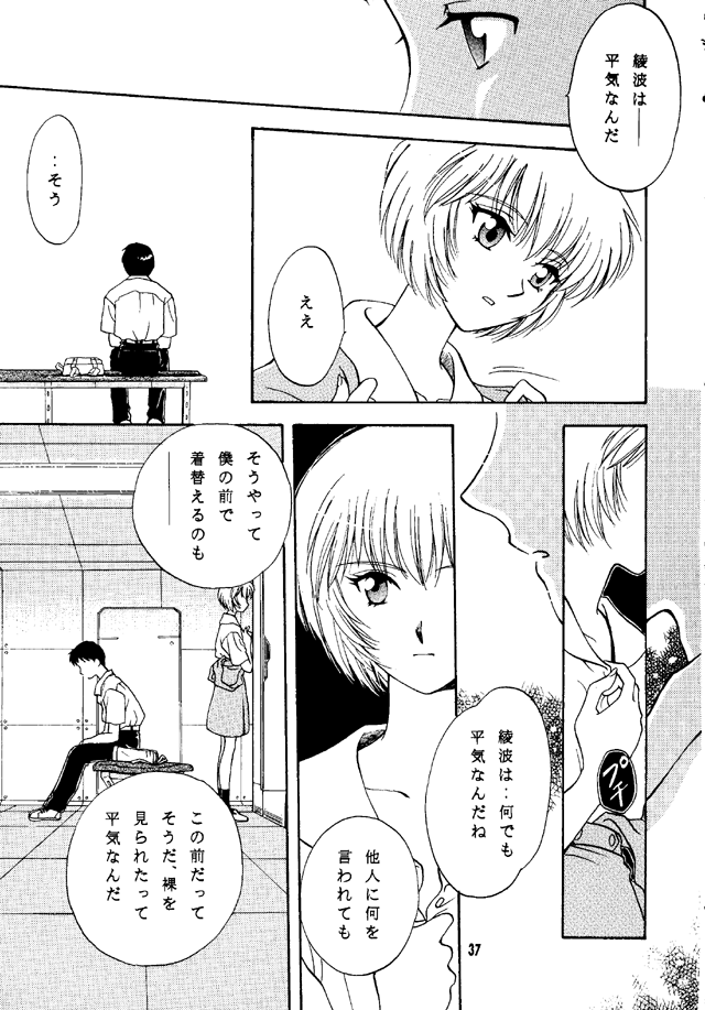(C50) [Takara no Suzunari (Kouno Yukiyo)] Shifuku No Kusari (Neon Genesis Evangelion) - Page 36