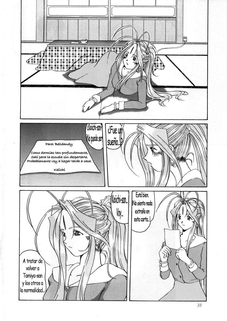 (C52) [Tenzan Koubou (Tenchuumaru)] Nightmare of My Goddess Vol. 2 (Ah! My Goddess) [Spanish] - Page 9