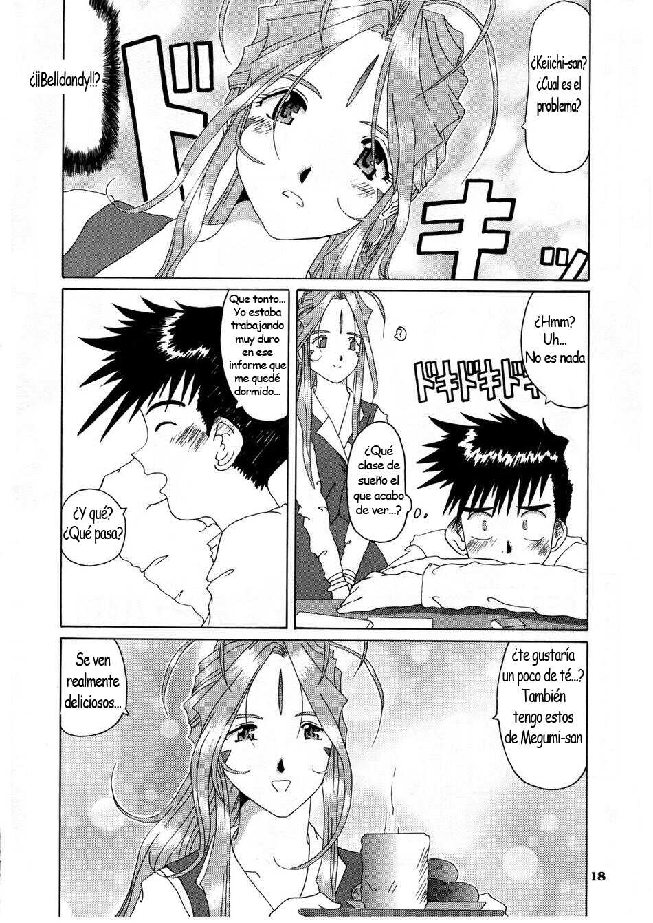 (C52) [Tenzan Koubou (Tenchuumaru)] Nightmare of My Goddess Vol. 3 (Ah! My Goddess)  [Spanish] - Page 17