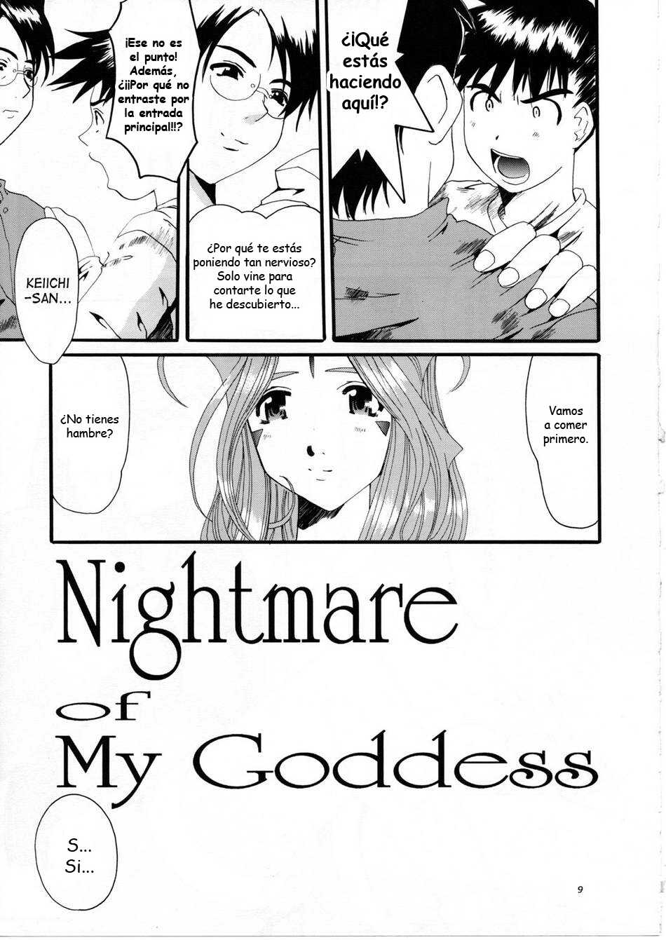 (C63) [Tenzan Koubou (Tenchuumaru)] Nightmare of My Goddess Vol. 7 (Ah! My Goddess) [Spanish] - Page 8