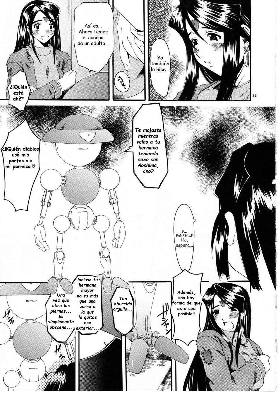 (C63) [Tenzan Koubou (Tenchuumaru)] Nightmare of My Goddess Vol. 7 (Ah! My Goddess) [Spanish] - Page 10