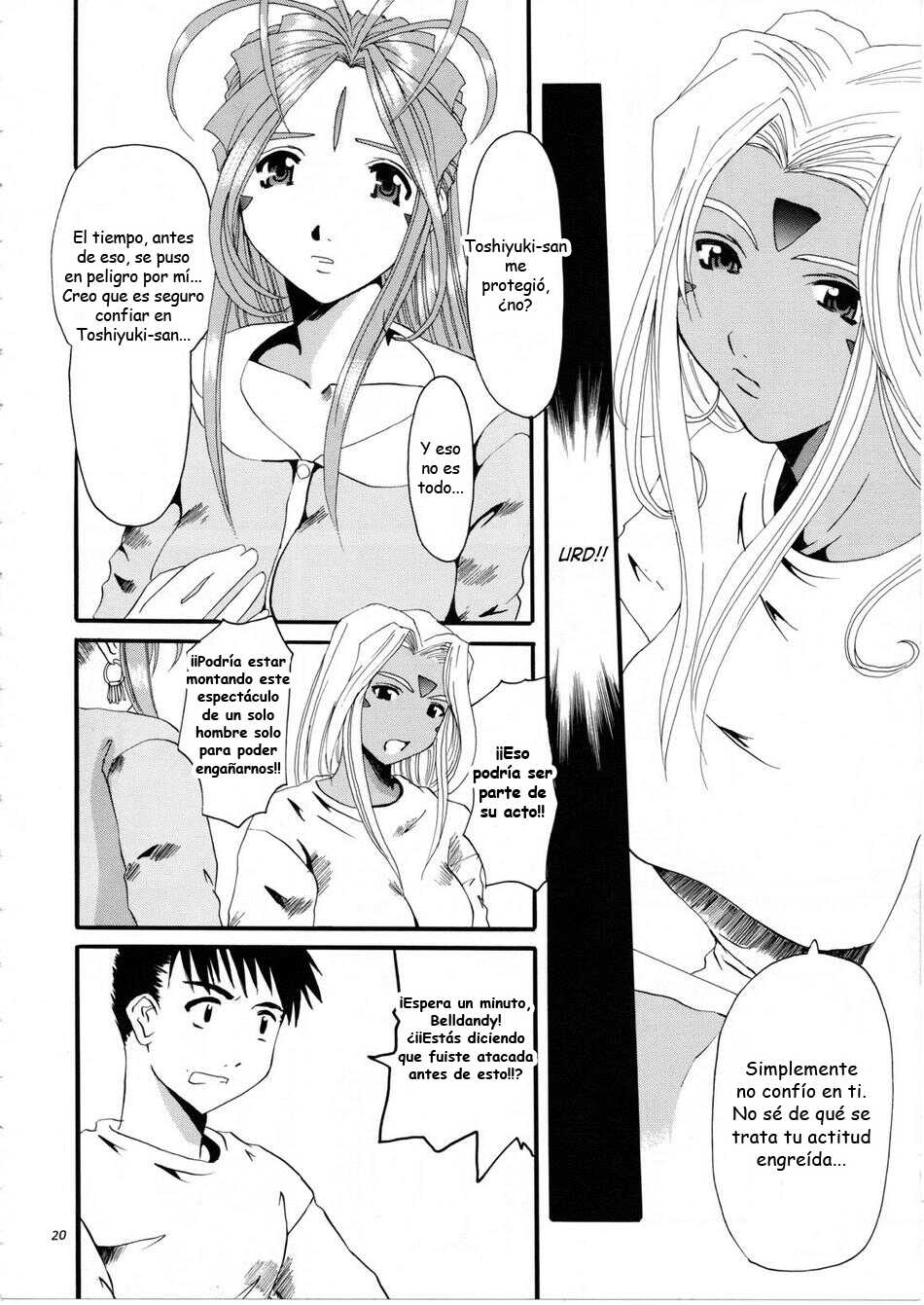 (C63) [Tenzan Koubou (Tenchuumaru)] Nightmare of My Goddess Vol. 7 (Ah! My Goddess) [Spanish] - Page 19
