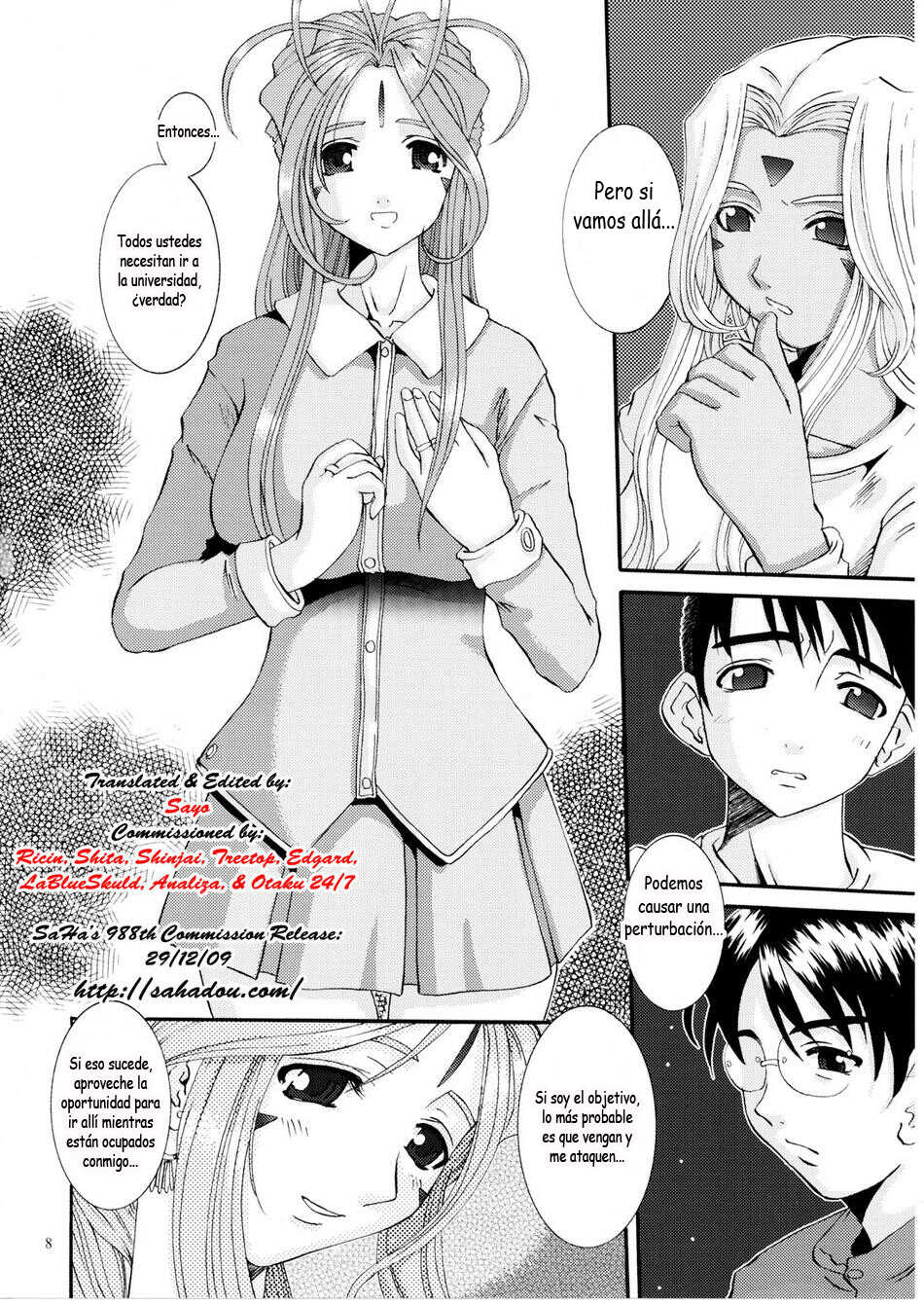 (C68) [Tenzan Koubou (Tenchuumaru)] Nightmare of My Goddess Vol. 8 (Ah! My Goddess) [Spanish] - Page 7