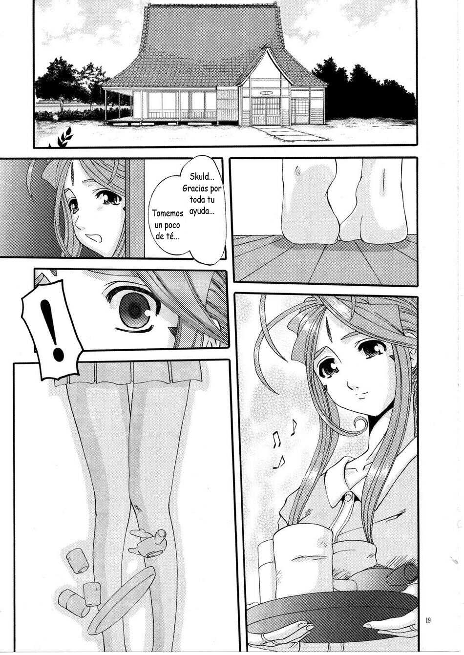 (C68) [Tenzan Koubou (Tenchuumaru)] Nightmare of My Goddess Vol. 8 (Ah! My Goddess) [Spanish] - Page 18