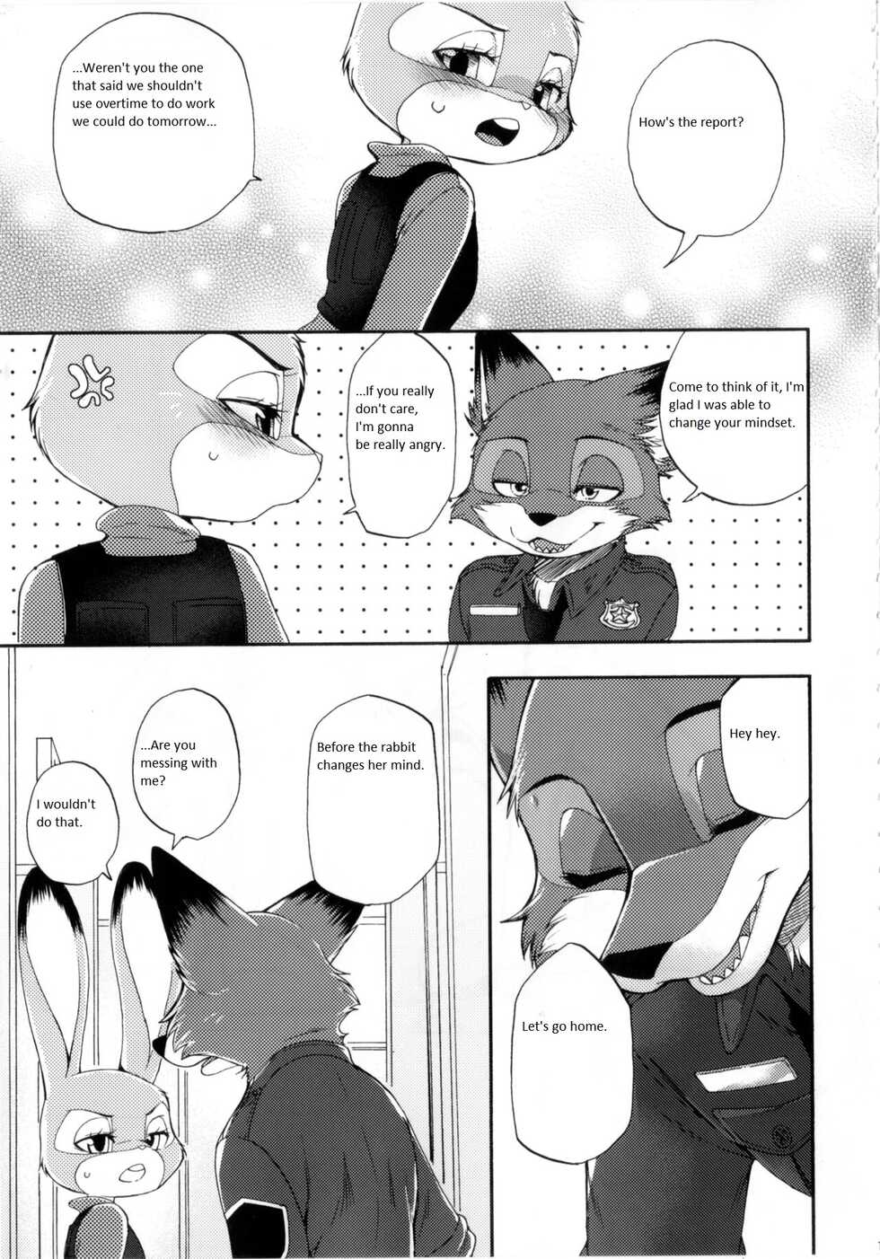 (C95) [Dogear (Inumimi Moeta)] Make Love (Zootopia) [English] - Page 13