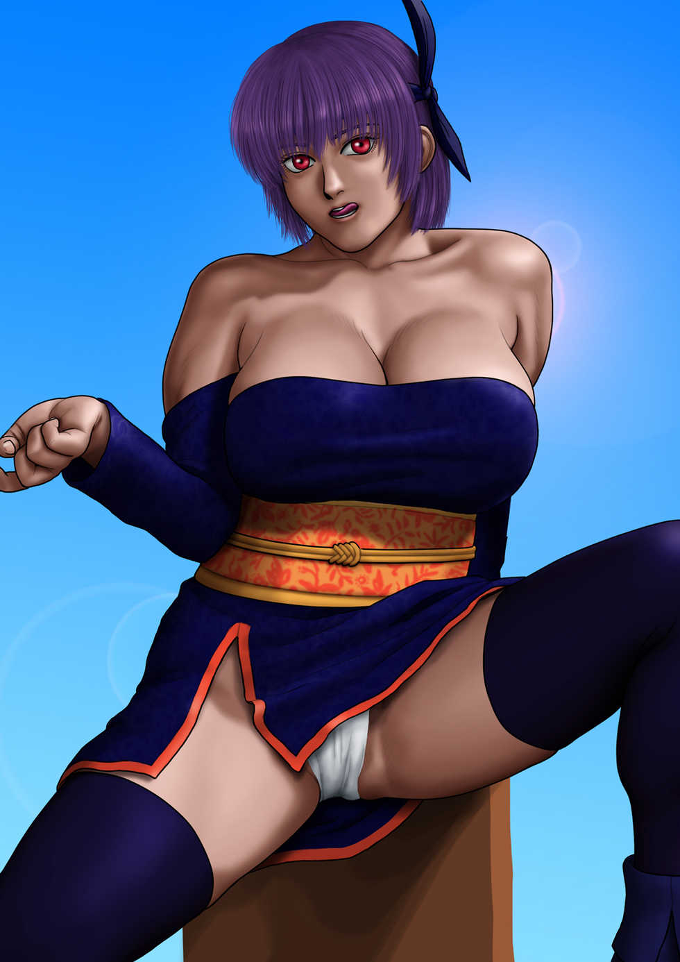 [Karma Laboratory] FIGHTING PORNSTARS V2 (Dead or Alive) - Page 2