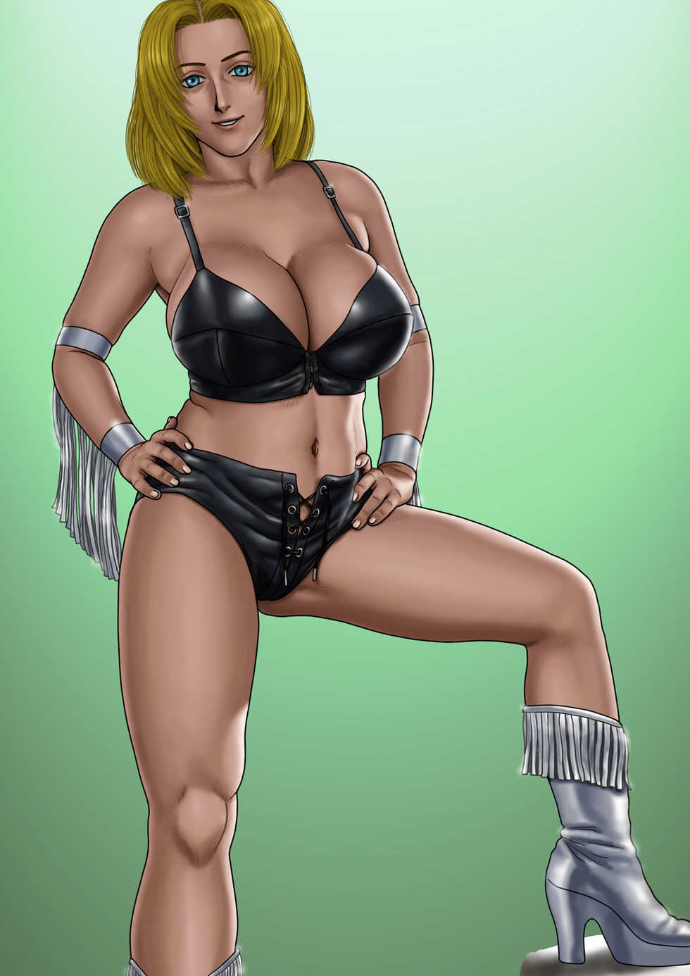 [Karma Laboratory] FIGHTING PORNSTARS V2 (Dead or Alive) - Page 38