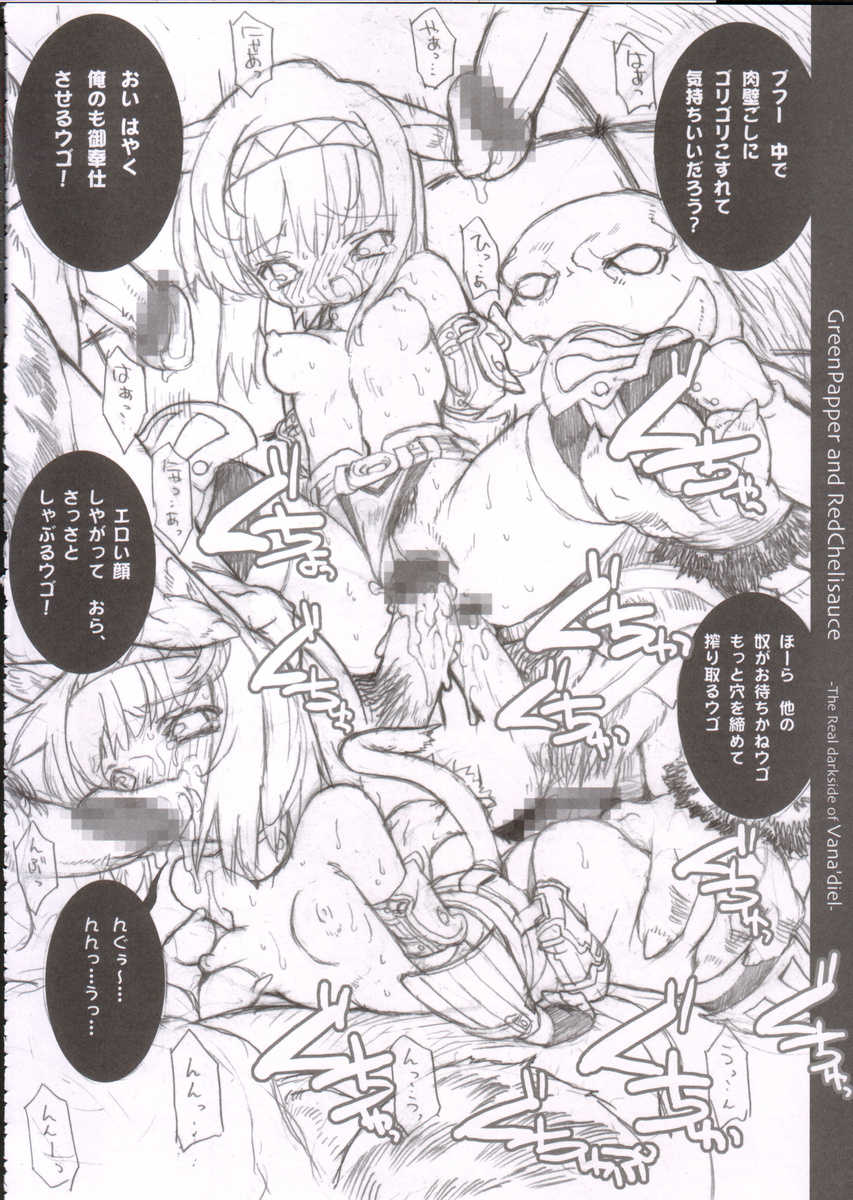 (C66) [Galaxist, Synthetic Garden (Various)] GreenPapper and RedChelisauce (Final Fantasy XI) - Page 23