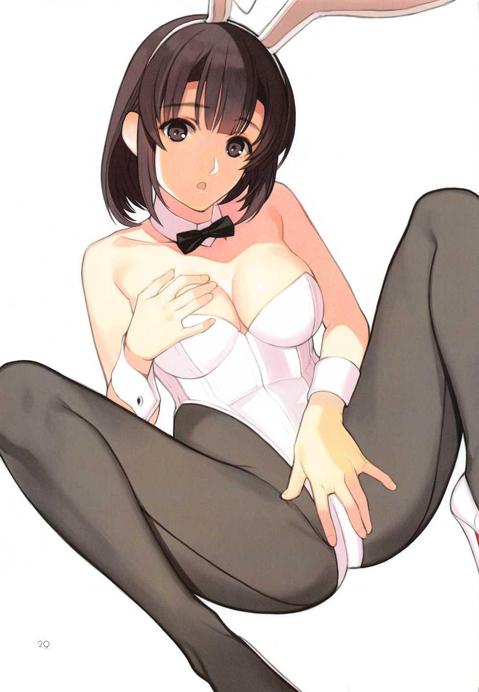 (COMIC1☆17) [Lily Lily Rose (Mibu Natsuki)] EGOIST (Saenai Heroine no Sodatekata) [Chinese] [白杨汉化组] - Page 28