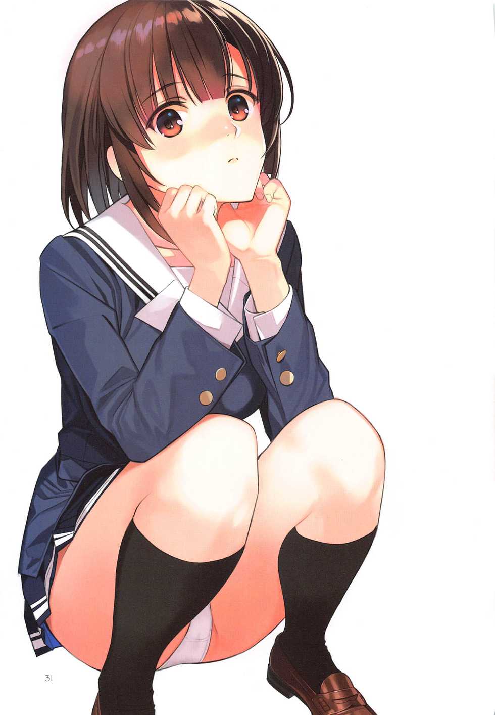 (COMIC1☆17) [Lily Lily Rose (Mibu Natsuki)] EGOIST (Saenai Heroine no Sodatekata) [Chinese] [白杨汉化组] - Page 30