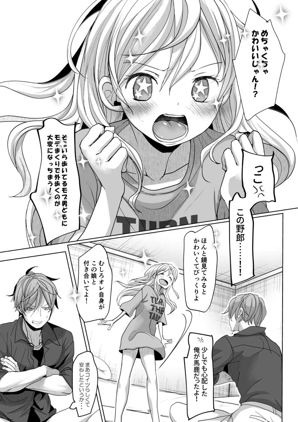 [Okadatei (Okada Kou)] Onnanoko ni Nattara Yaritai Koto [Digital] - Page 9