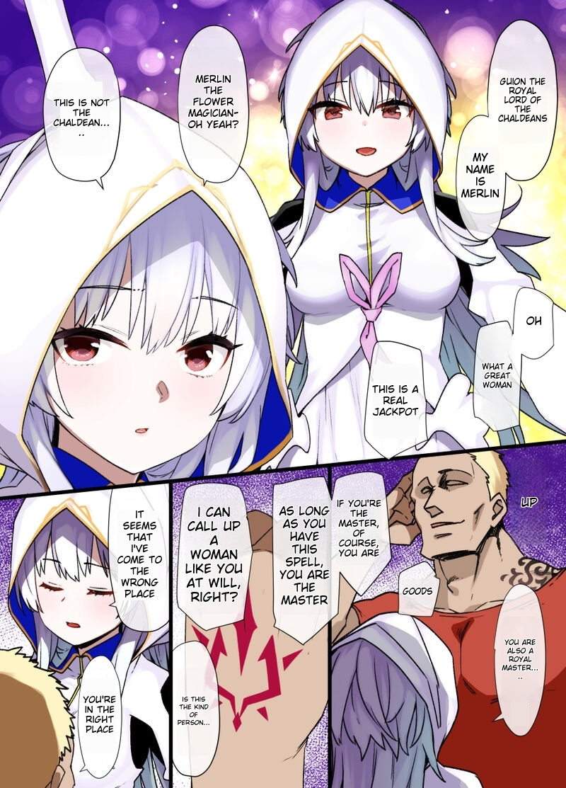 [Kusayarou] FGO Proto Merlin Enslaved Manga - Page 2