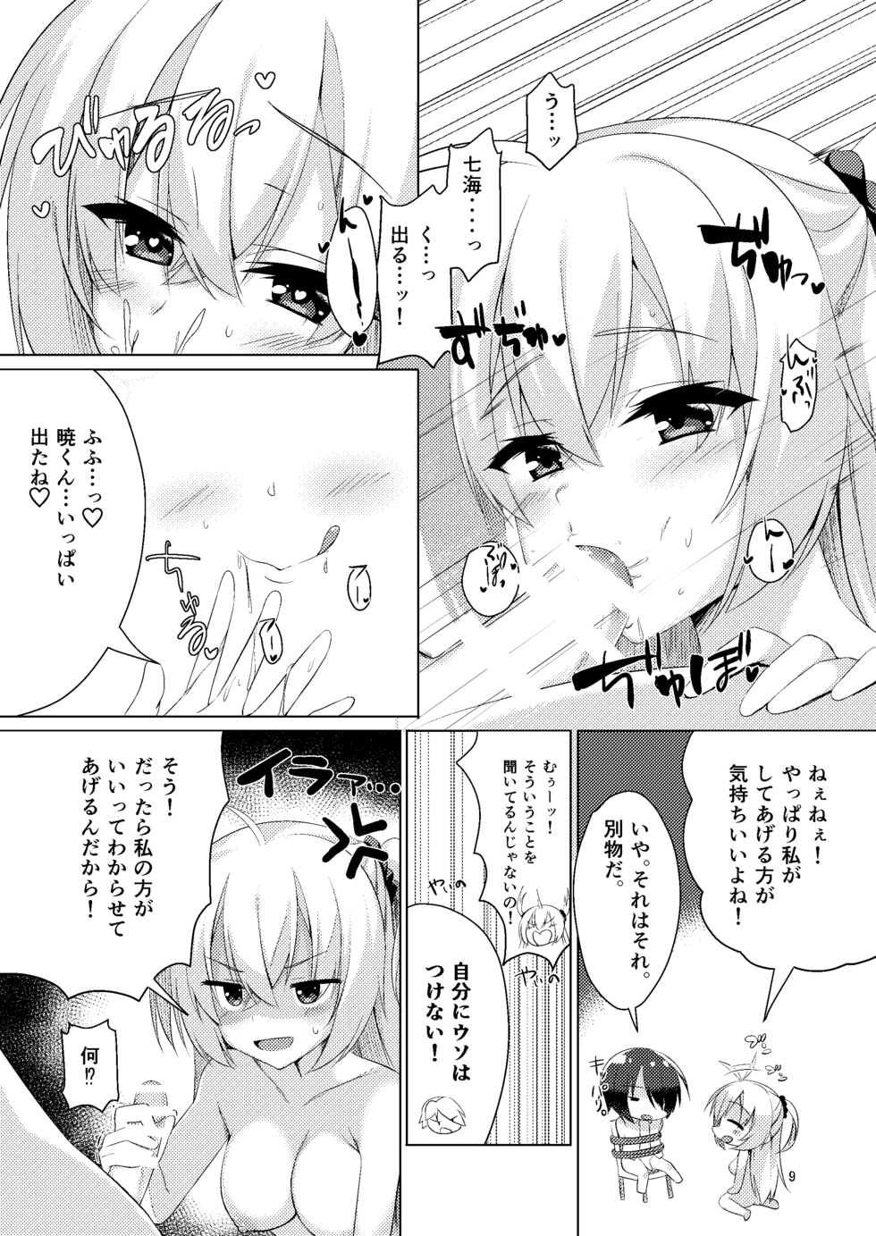 [casis-kabosu (Aria.)] Onii-chan ga Imouto ni Kateru Wake Nai desho (RIDDLE JOKER) [Digital] - Page 9