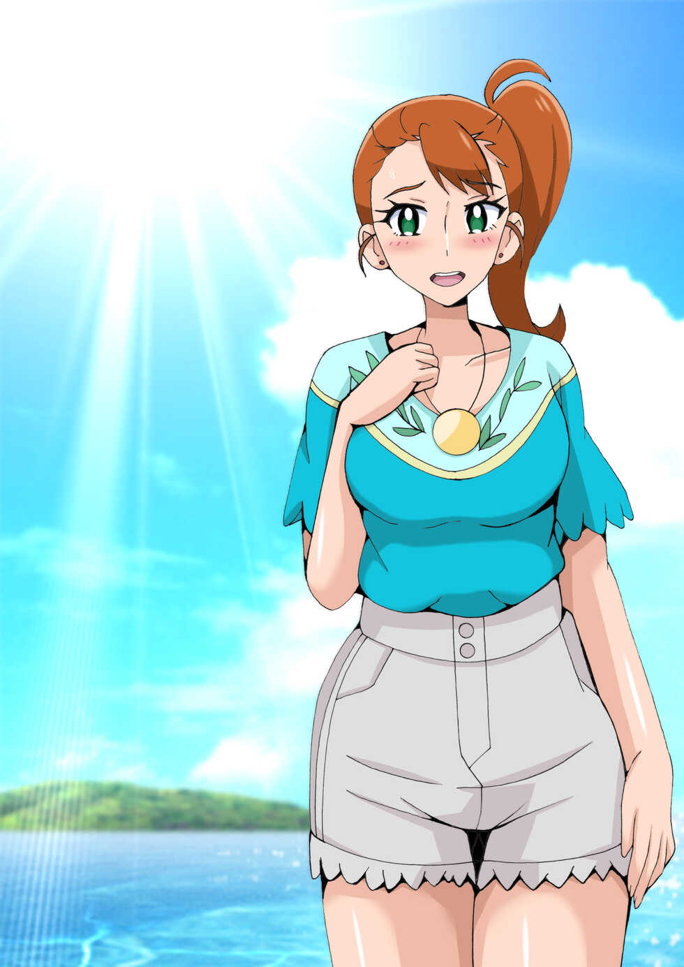 [Shioya (Shioya Maico)] Jugyou Sankan de Musume no Classmate ni Semarare Doutei Itadaku Mama (Tropical-Rouge! PreCure) [Digital] - Page 19