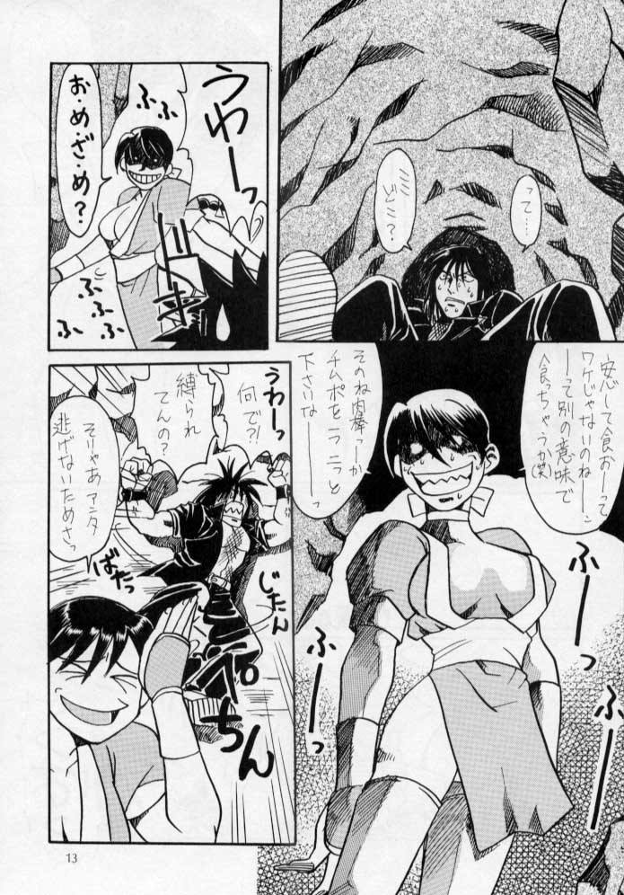 [Yagyuu Chaya (Kiryuu Juubee)] EUREKA (Dead or Alive) - Page 12