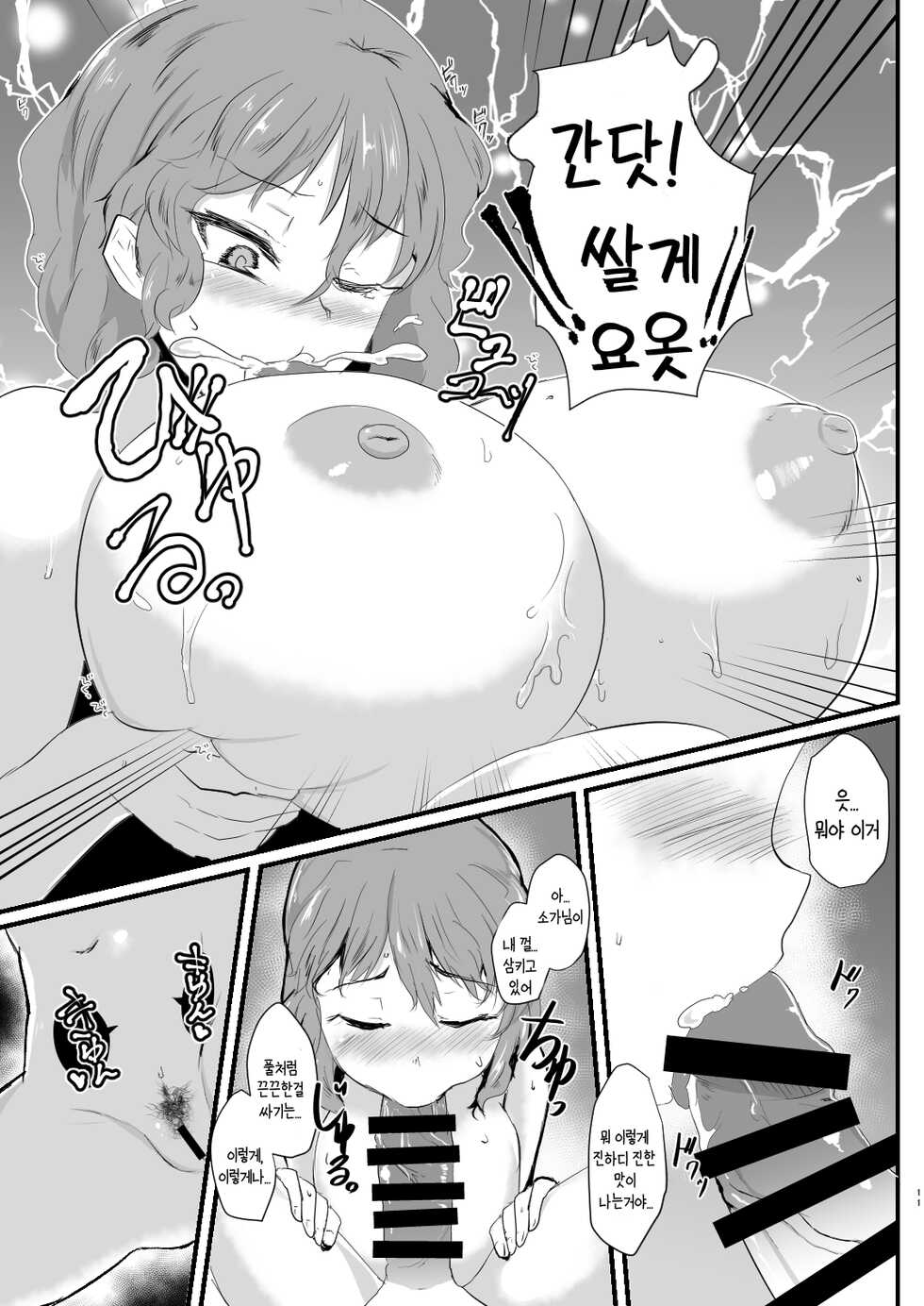 [Aomayu (Ramototu)] Uma Yome Fuufu | 말의 신부 부부 (Touhou Project) [Korean] [상마갤 일간핫산] [Digital] - Page 11