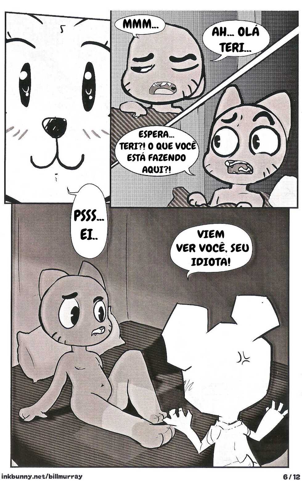 A Nightmare in Elmore (Gumball) [Portuguese] - Page 7