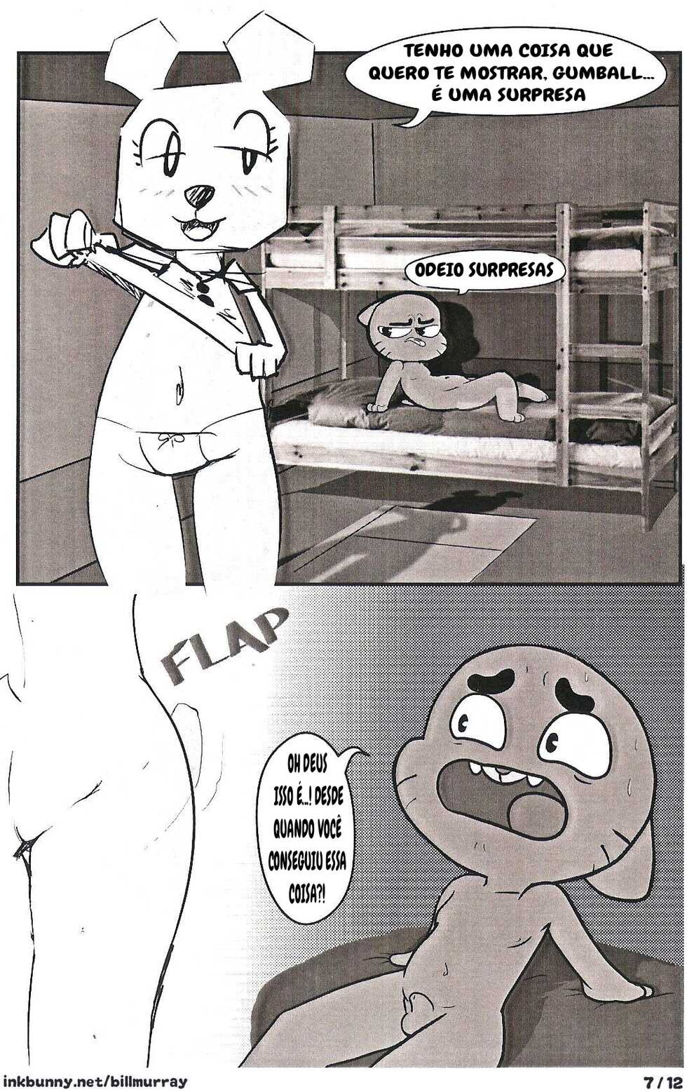 A Nightmare in Elmore (Gumball) [Portuguese] - Page 8