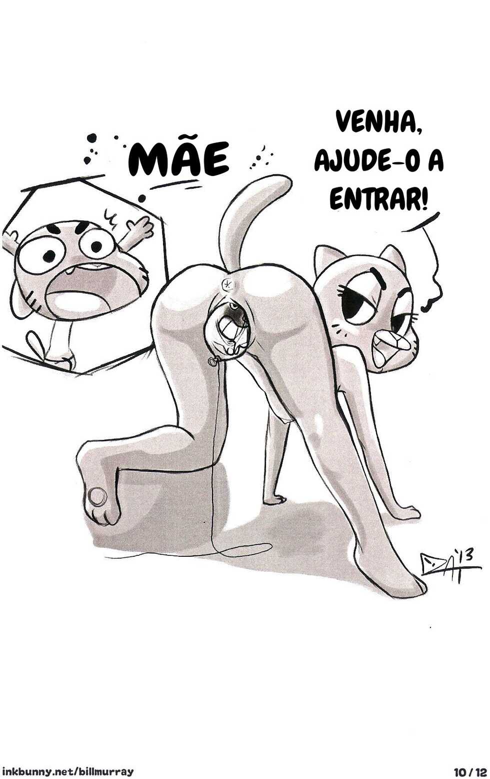 A Nightmare in Elmore (Gumball) [Portuguese] - Page 11