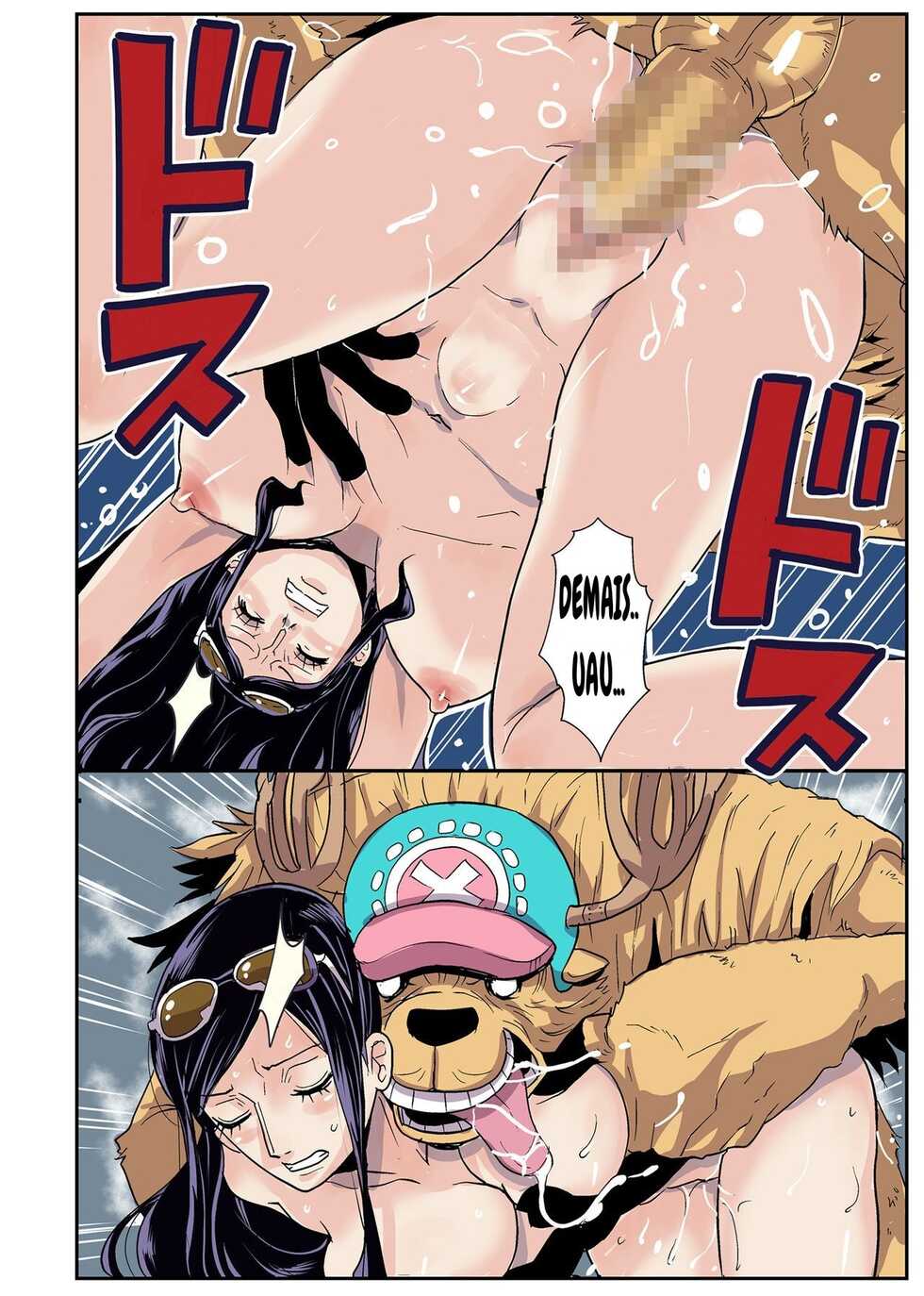 [Oukokusan (Kakutou Oukoku)] CHOP STICK (One Piece) [Portuguese-BR] - Page 36