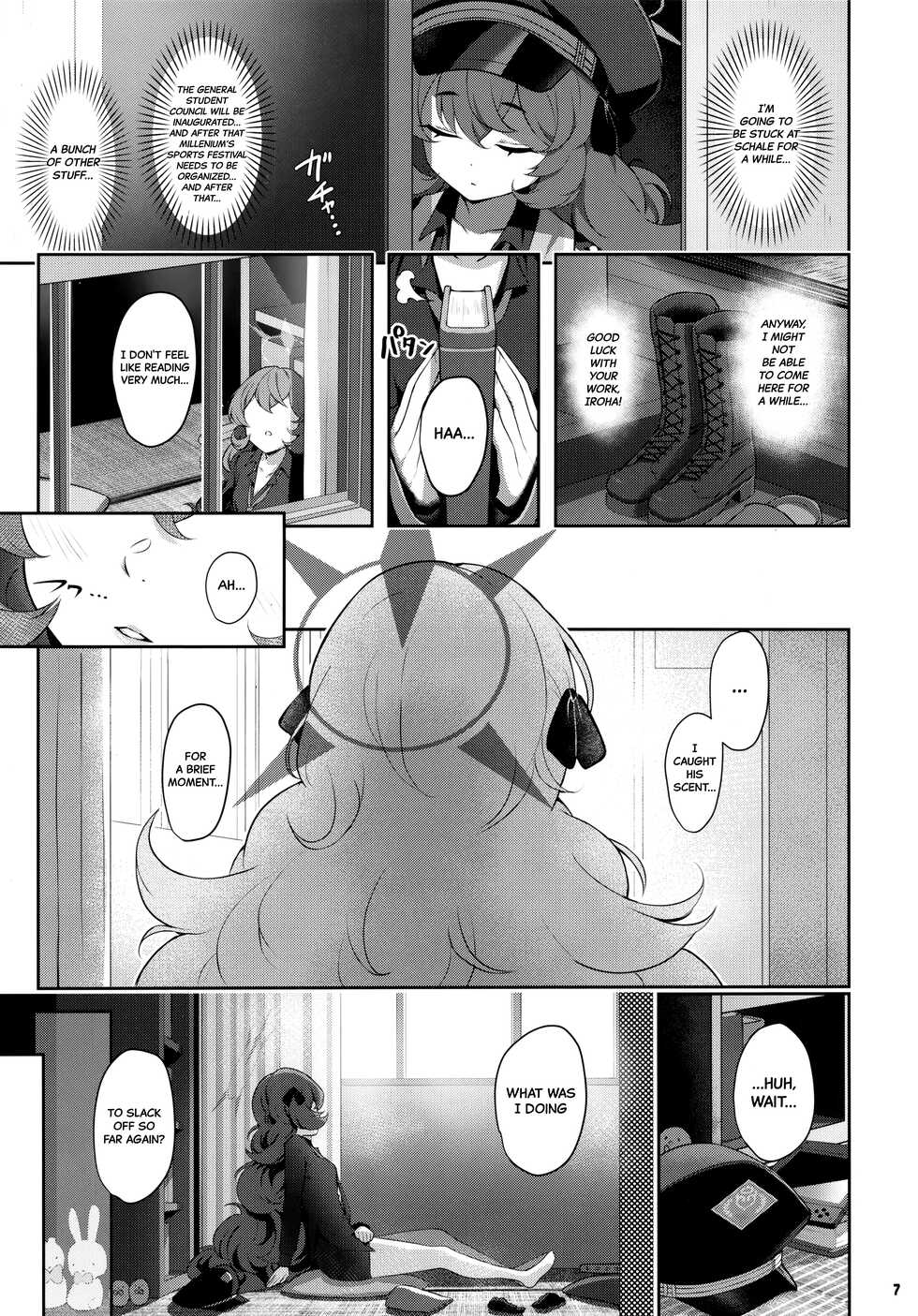 (C101) [Horizontal World (Matanonki)] Iroha Doku | Sexual Poisoning (Blue Archive) [English] [Black Grimoires] - Page 6